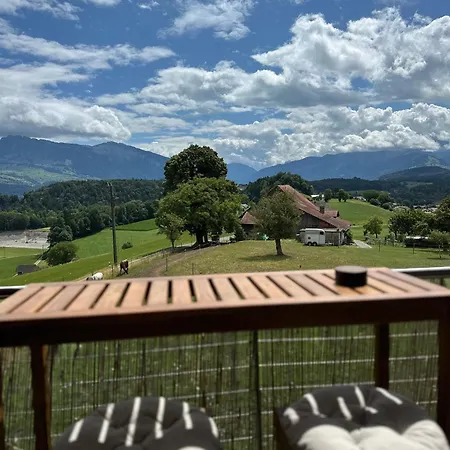 Lejlighed Capobnb Bergpanorama, Nahe Interlaken & Thuner *