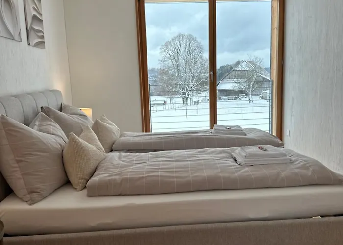 Capobnb Bergpanorama, Nahe Interlaken & Thuner Lejlighed *