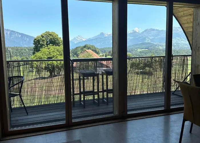 Capobnb Bergpanorama, Nahe Interlaken & Thuner Apartment Reutigen