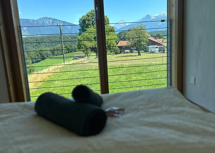 公寓 Capobnb Bergpanorama, Nahe Interlaken & Thuner